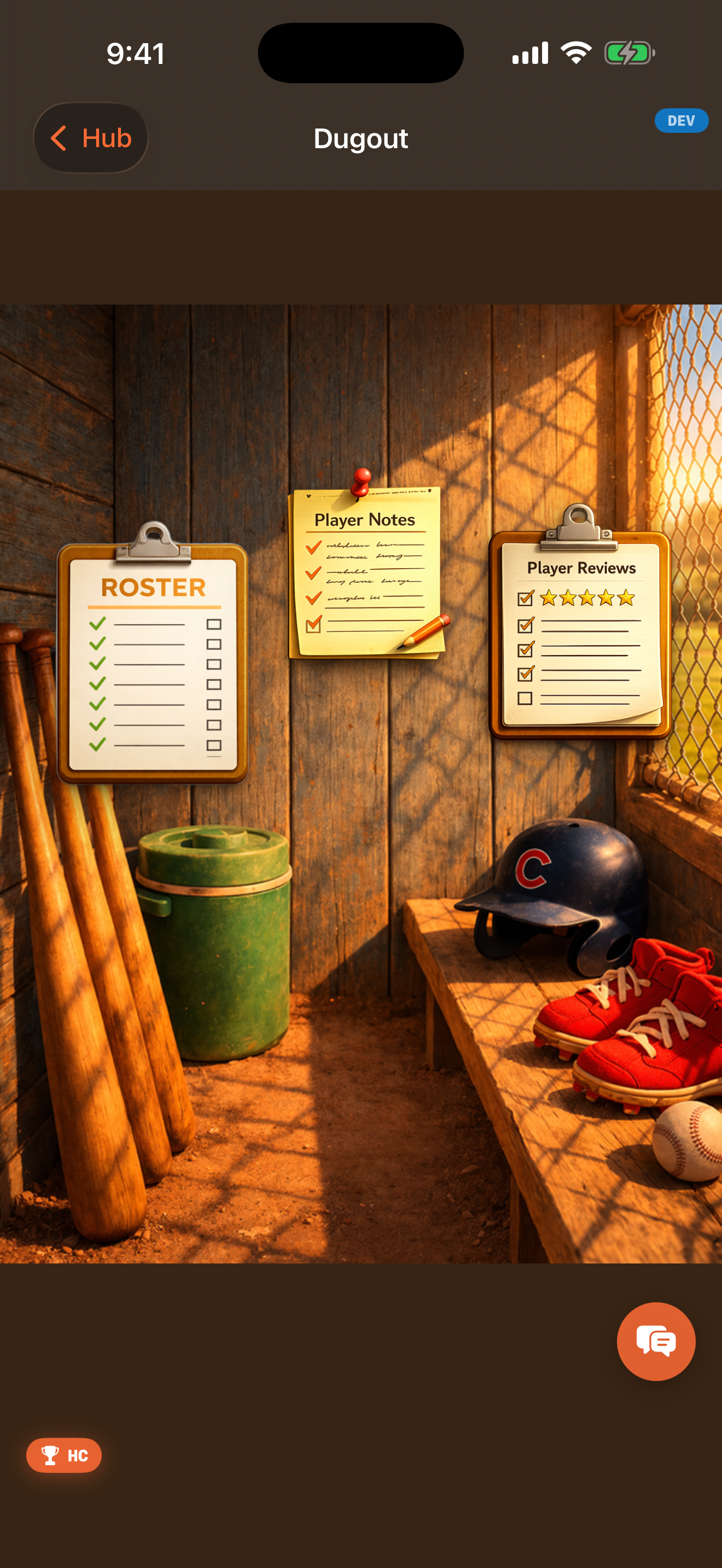CoachPilot Dugout View